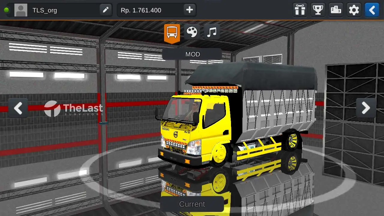 Mod Truck Canter Dump Kalimantan V2