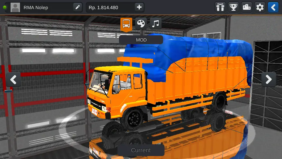 Fuso Engkel スマトラ トラック Mod