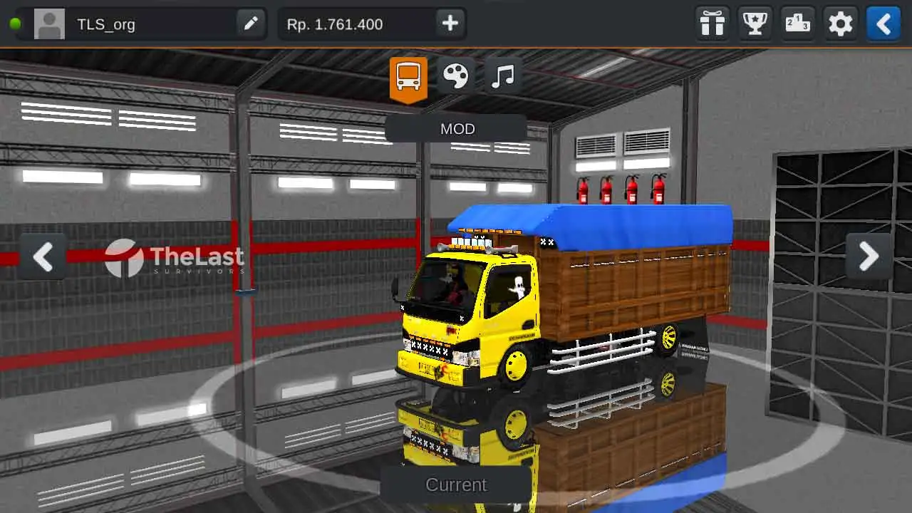 Truck Kalimantan Canter Bak Kayu