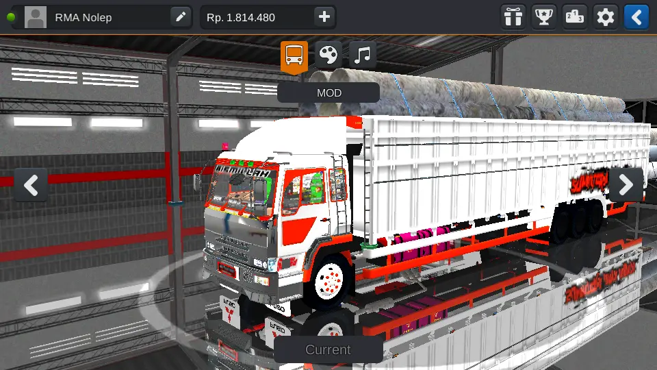 Sumatra Fuso Tribal Truck