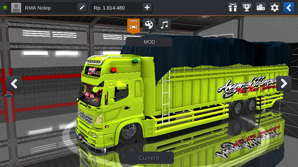 Mod Truck Fuso Tronton Sumatera