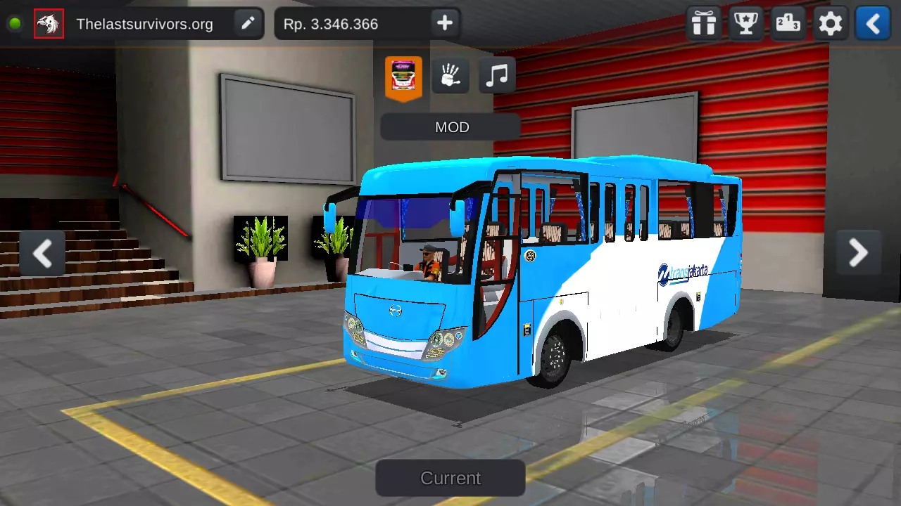 Bus Hino Evo-C Transjakarta