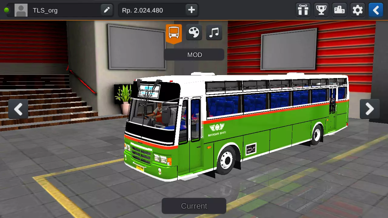 Bus Mayasari Bakti Jadul V2