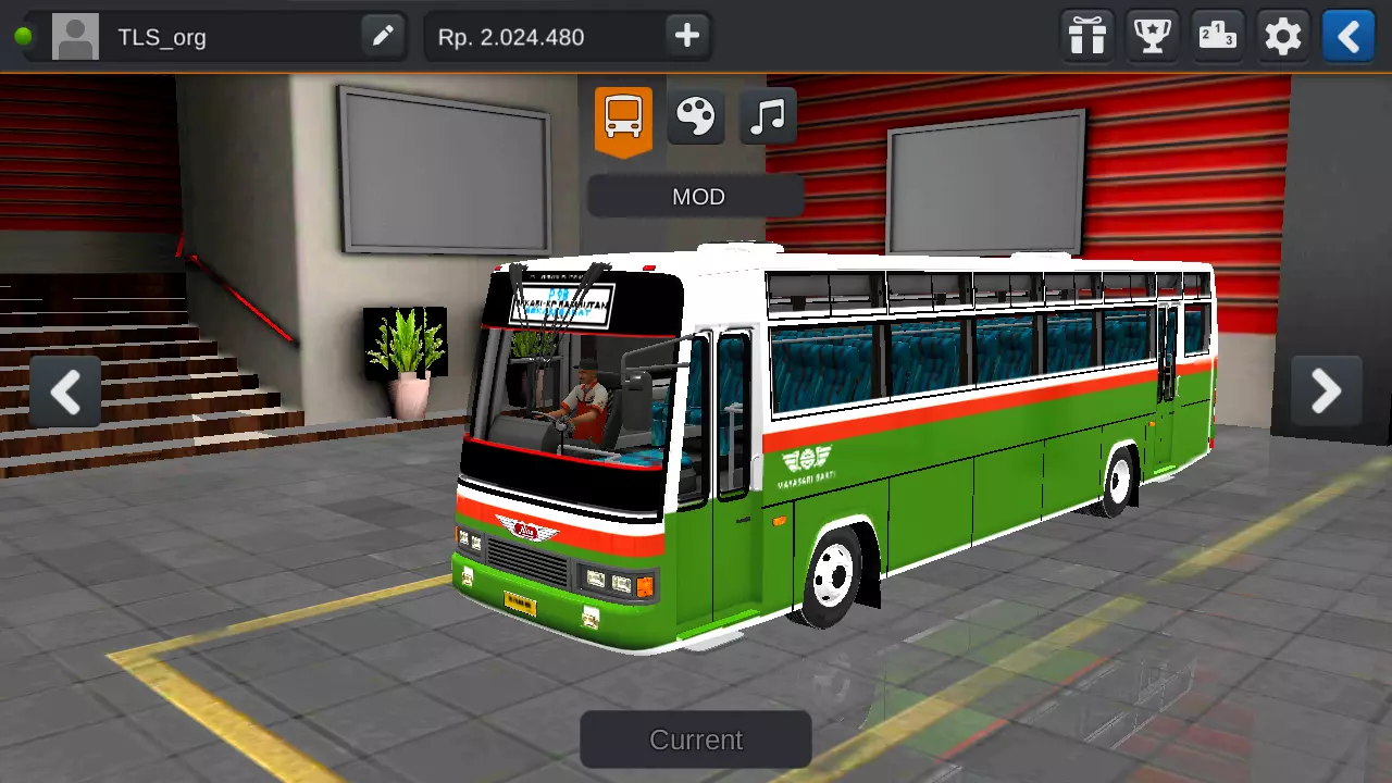 Bus Mayasari Bakti Jadul