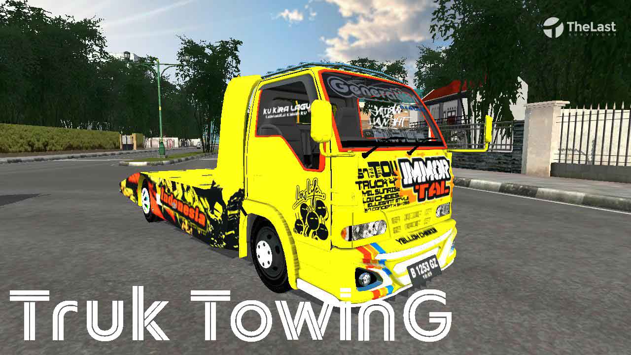 Download Mod BUSSID Truck Towing