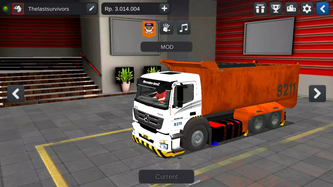 Mercy Axor Dump Truck