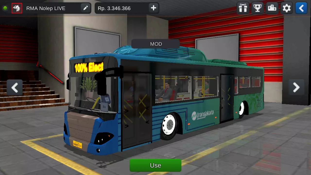 Mod Bus Transjakarta Electric
