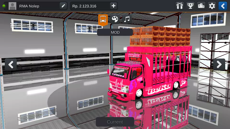 Mod Truck Canter Ayam Kampus BKJ