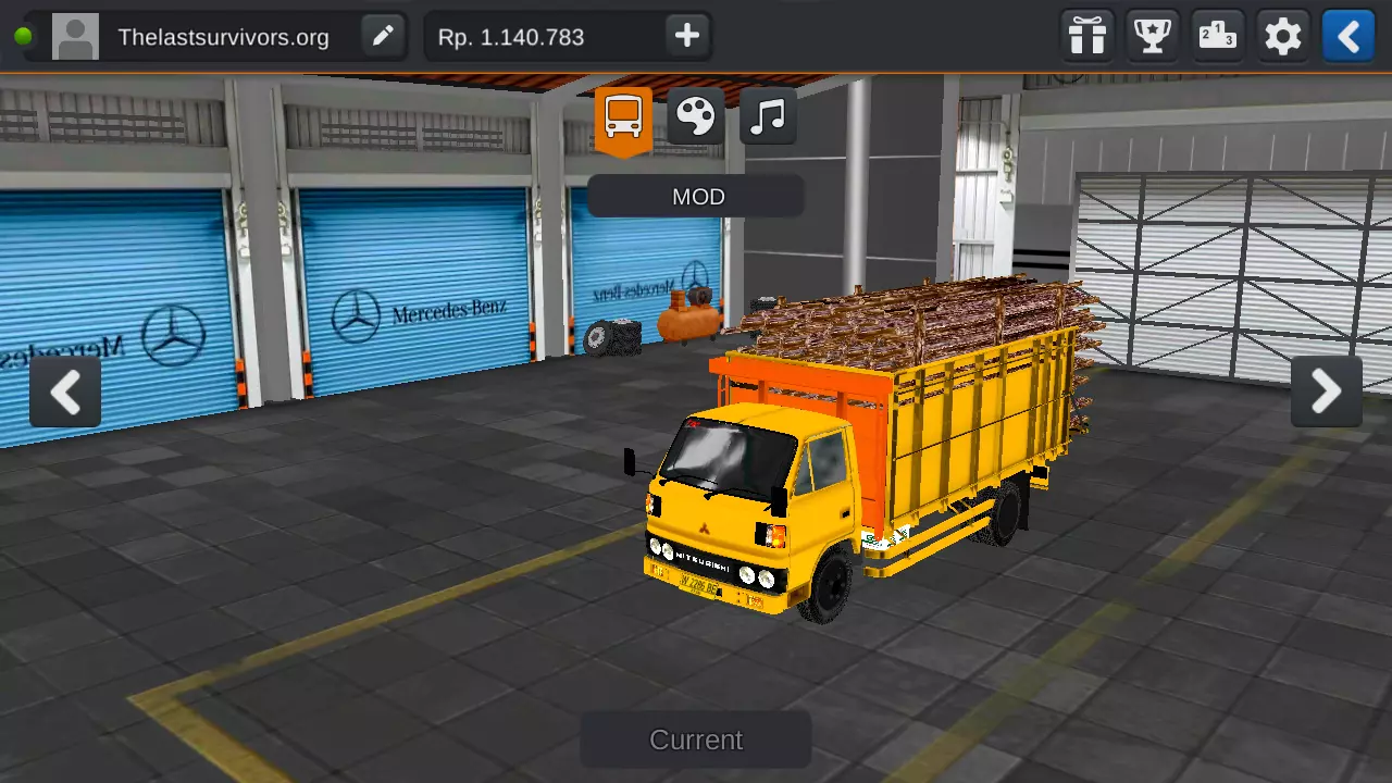 Mod Truck Umplung Muat Tebu