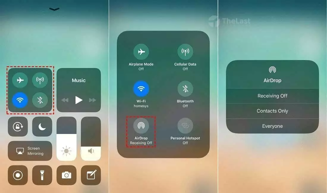 Aktifkan Airdrop Iphone
