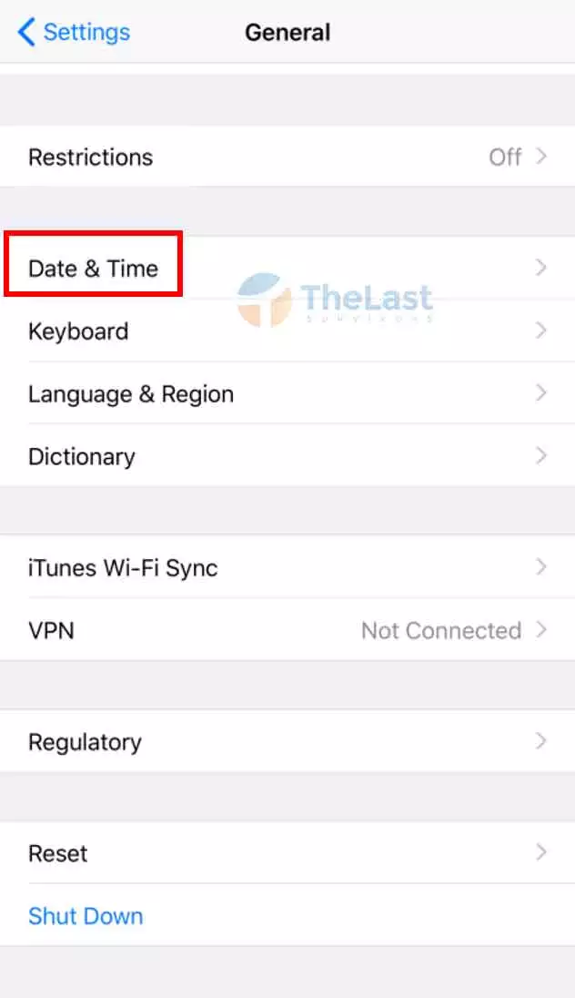 Date And Time Iphone
