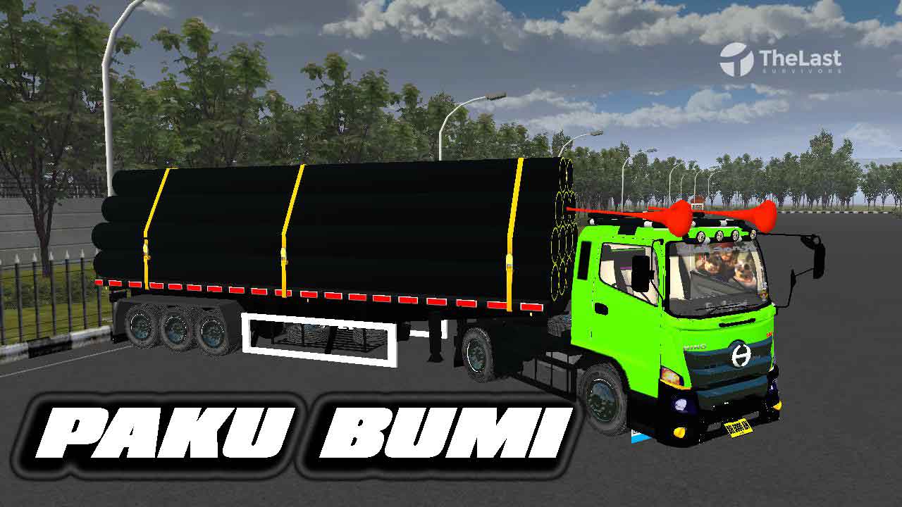Download Mod BUSSID Truck Paku Bumi