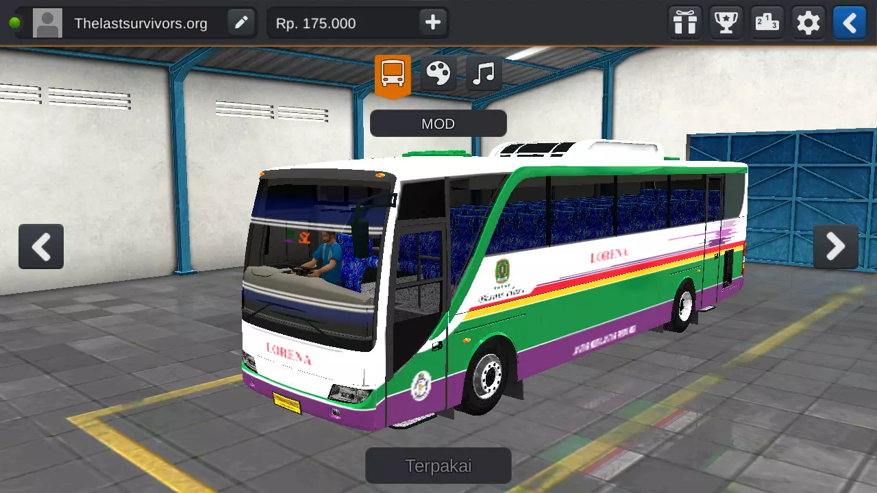 Old Setra Bus Mod BUSSID