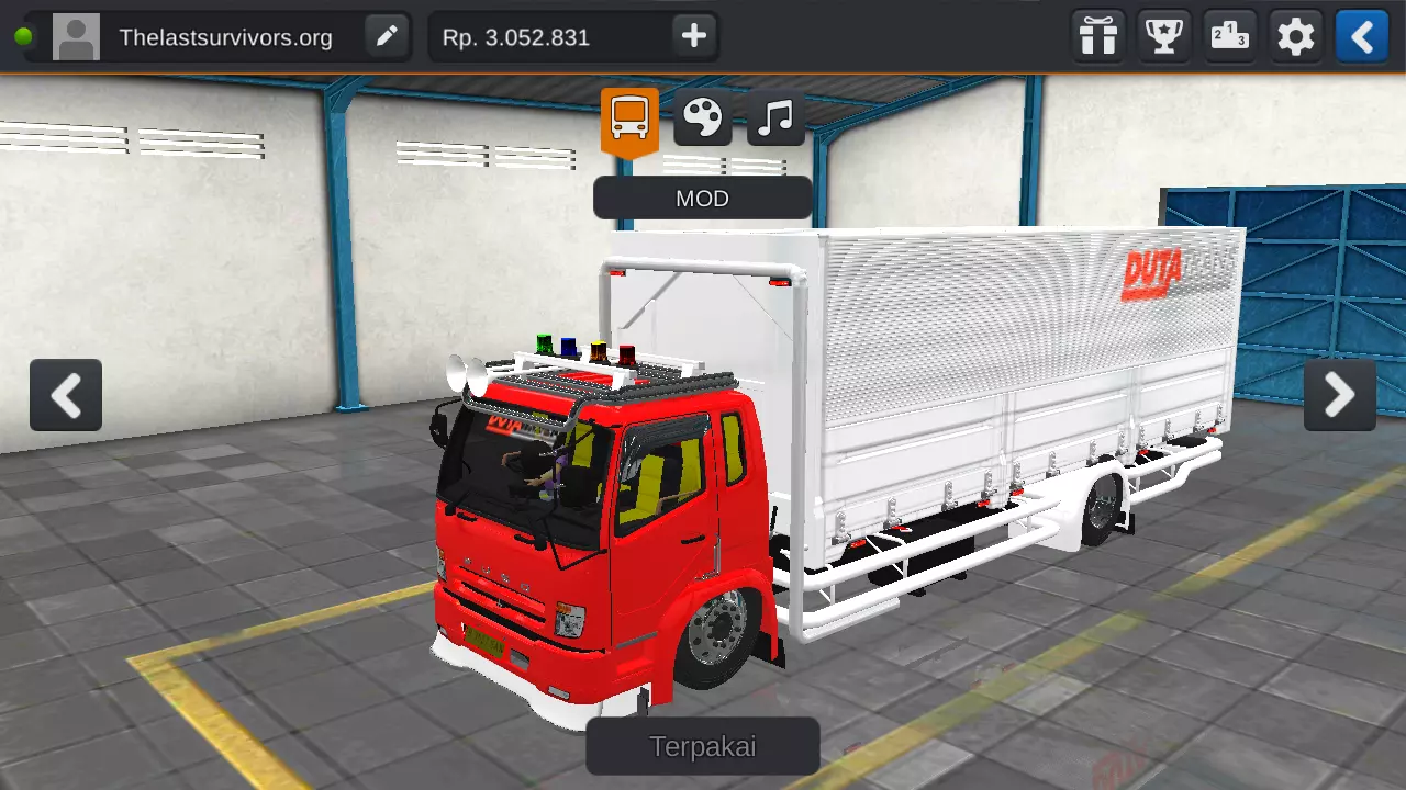 Truck Fuso Fn62 Engkel Wingbox