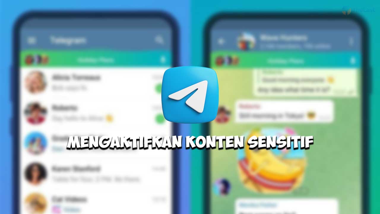 Cara Mengaktifkan Konten Sensitif Telegram