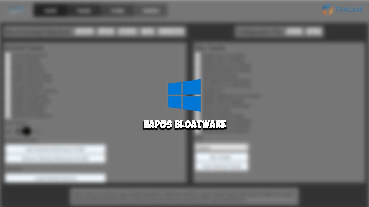 Cara Menghapus Bloatware Windows 10