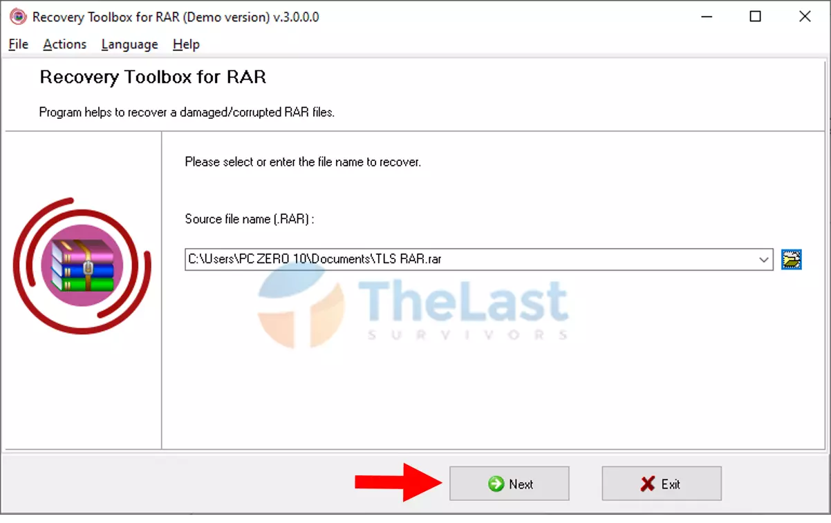 Buka File Recovery Toolbox For Rar