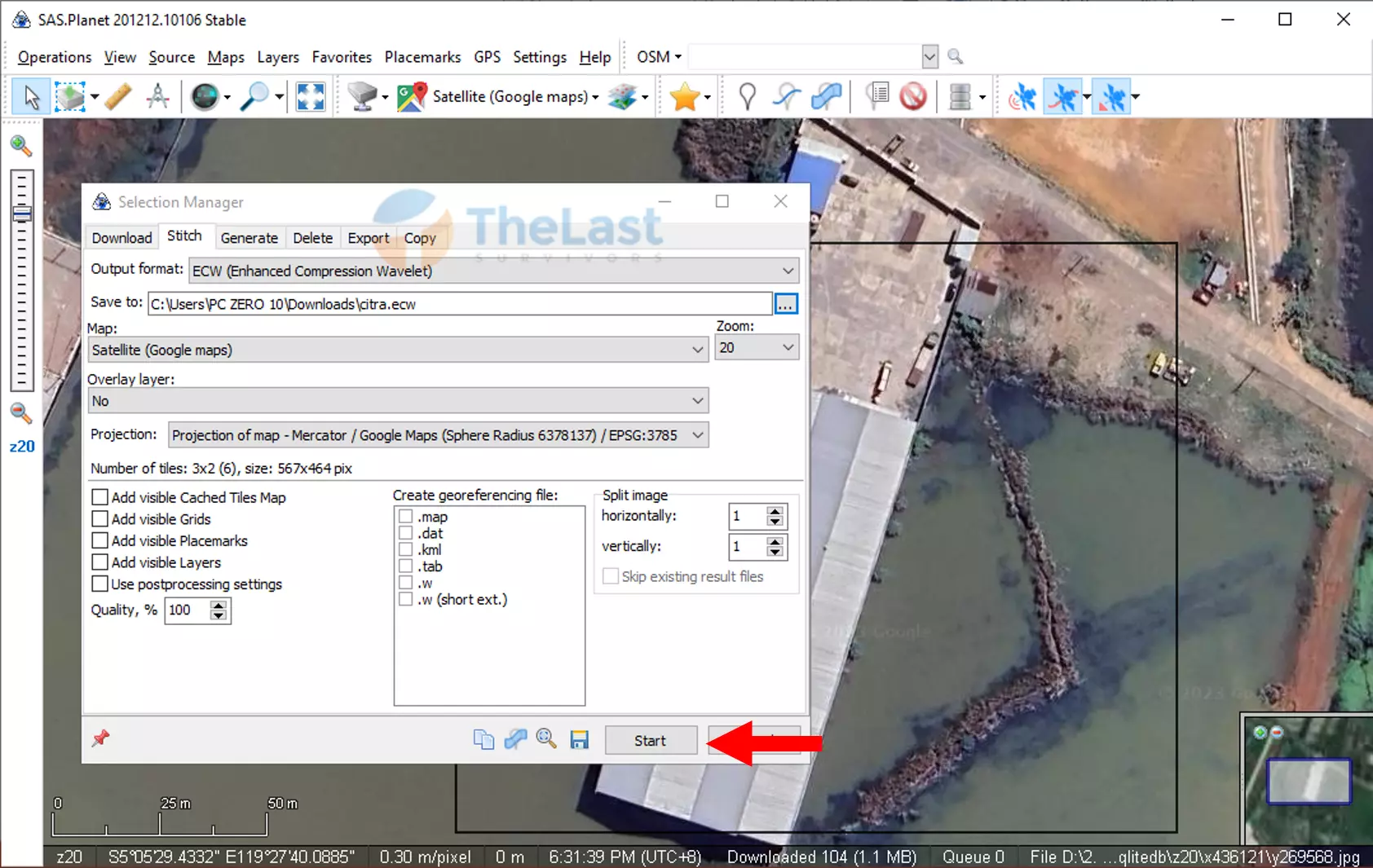 Download Citra Resolusi Tinggi Sasplanet