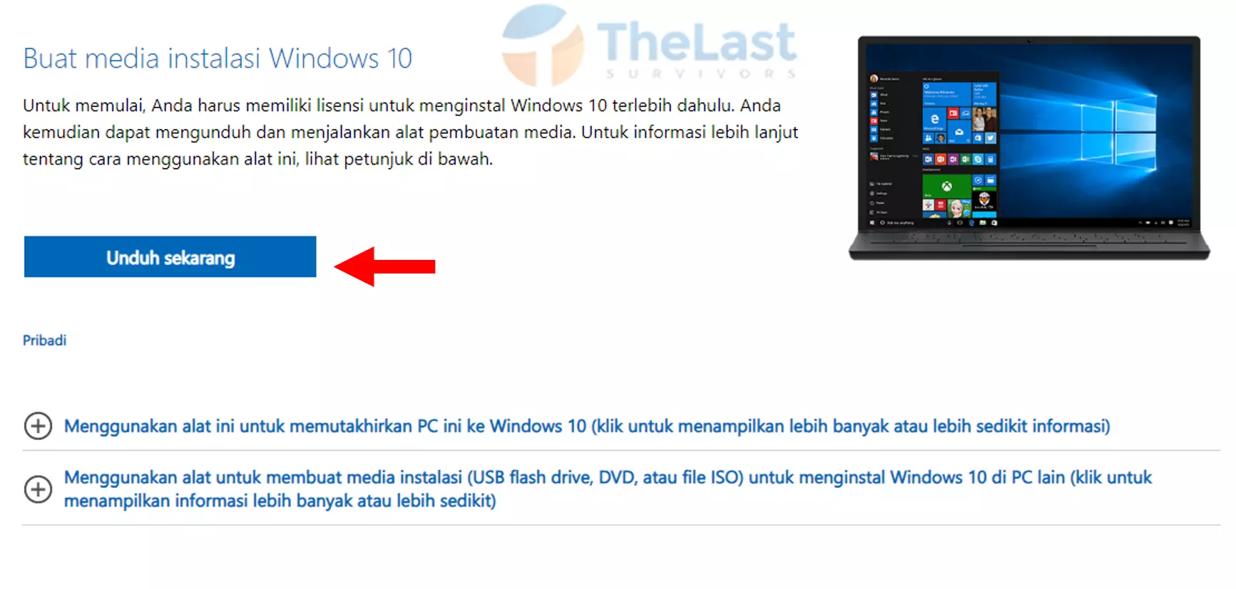 Ganti File Installer Windows 10