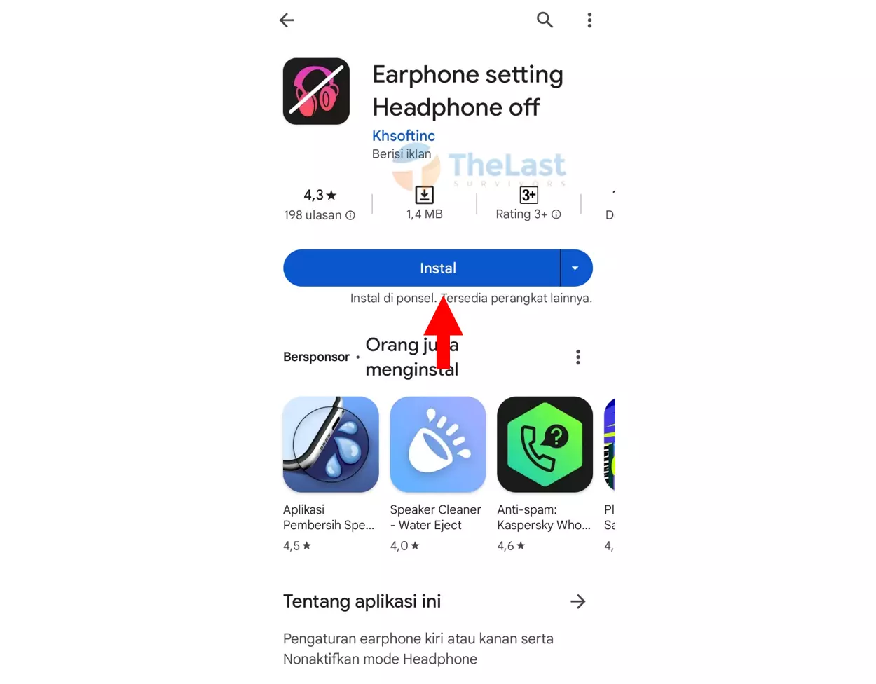 Install Earphone Settings Xiaomi