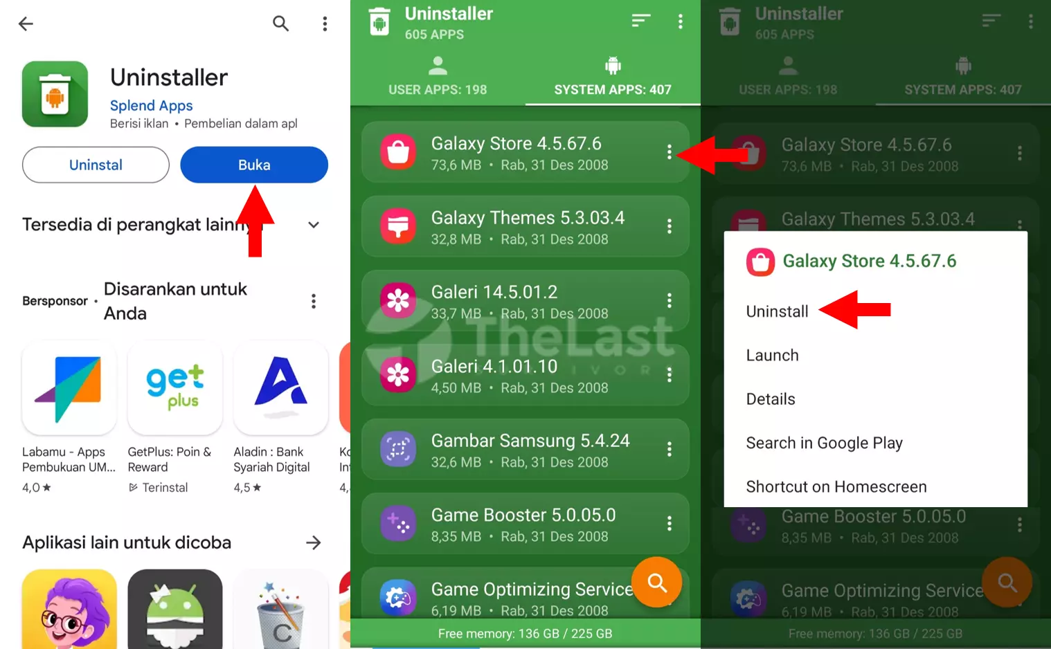 Gunakan Aplikasi Bloatware Remover Di Samsung