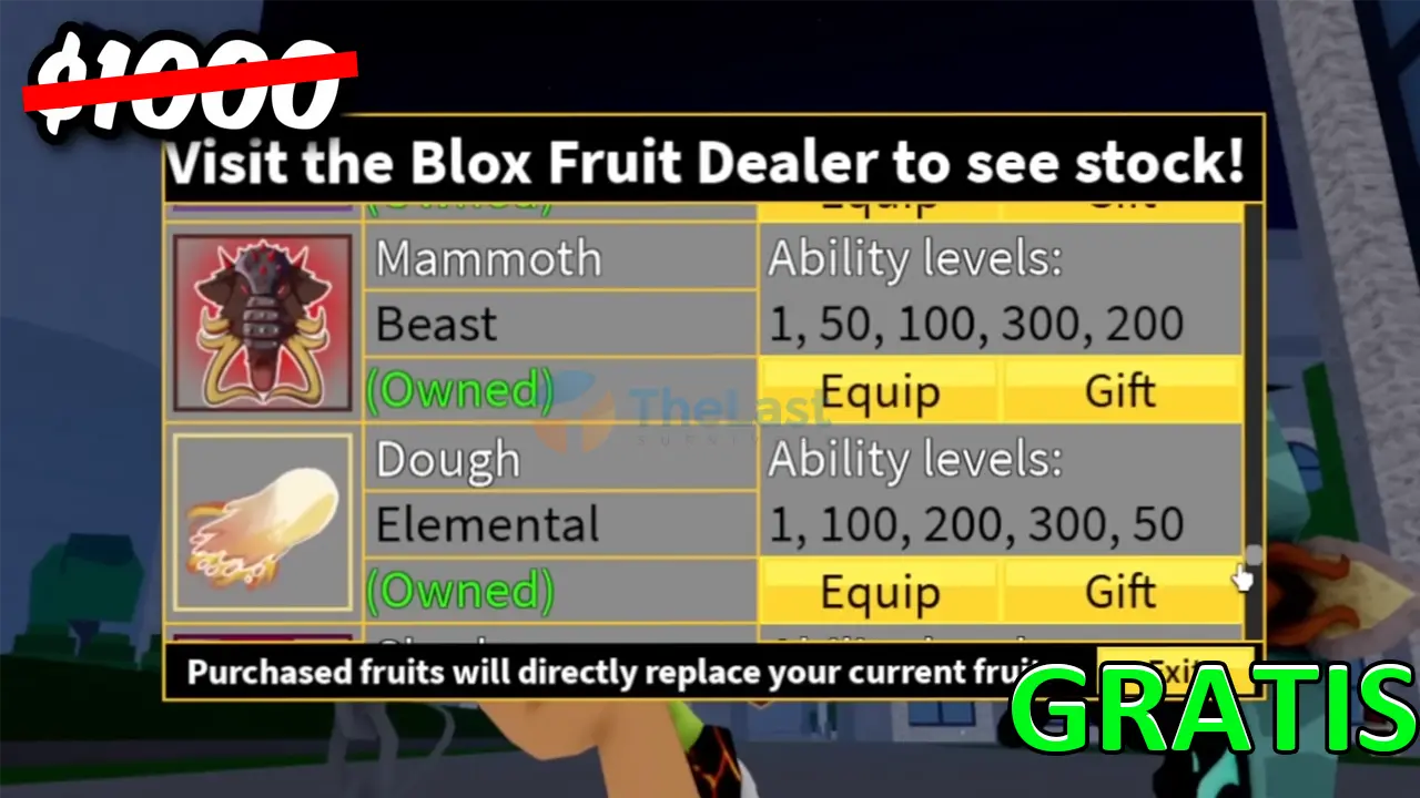 Akun Roblox Gratis Blox Fruit
