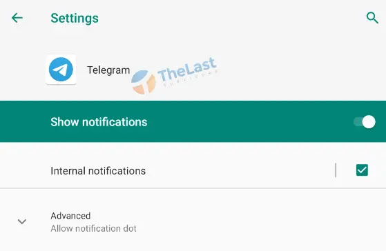 Munculkan Notifikasi Telegram Setelan Hp
