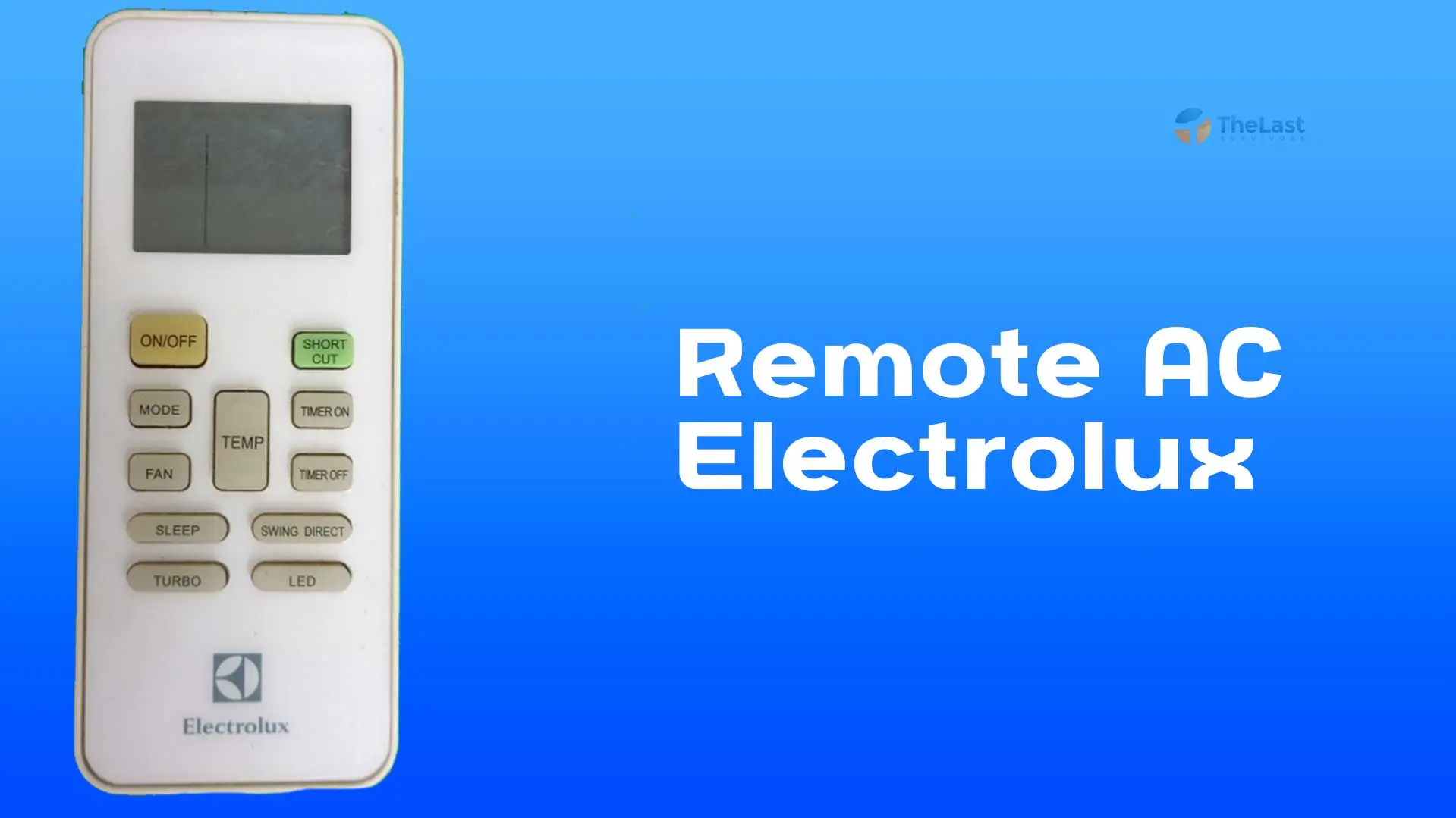 Remote Ac Electrolux